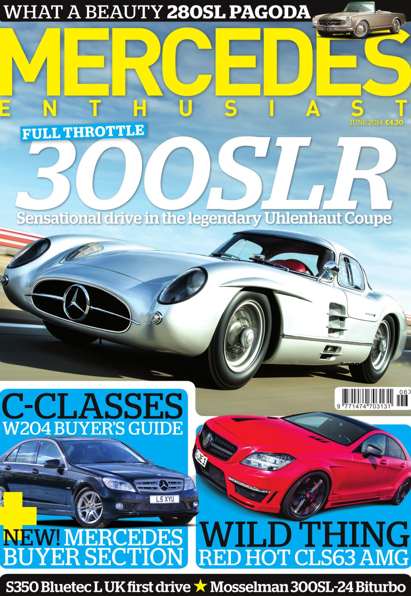 Журнал Mercedes enthusiast. june 2014